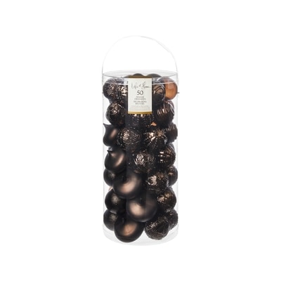 Life at Home Mixed Shape Holiday Ornaments 50 Pack - Bronze 1 ea, $34.00/1ea