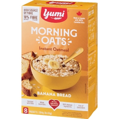 Instant Oatmeal Banana Bread