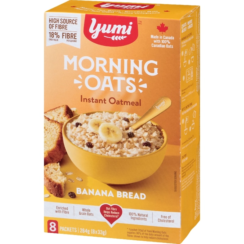 Instant Oatmeal Banana Bread