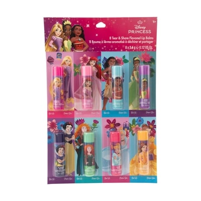 Disney Princess Flavoured Lip Balm 8-Pack 1 ea, $10.00/1ea