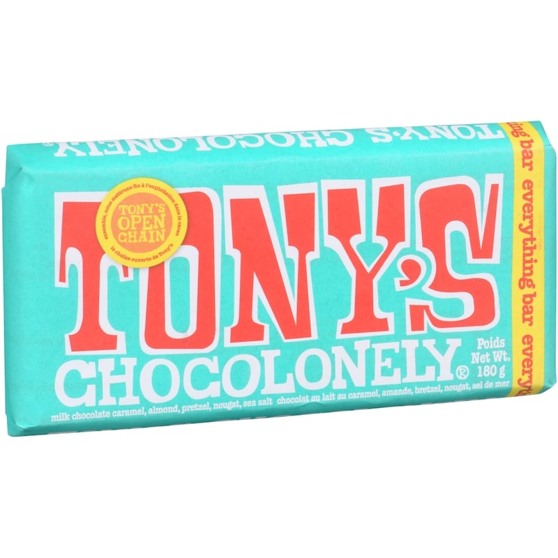 Everything Bar Milk Chocolate Caramel, Almond, Pretzel, Nougat, Sea Salt