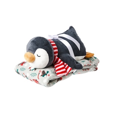 Life at Home Kids' Buddy and Blanket 2 Piece Set - Penguin 1 ea, $20.00/1ea