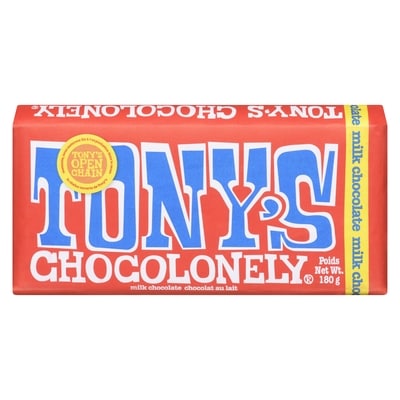 Tony's Chocolonely Milk Chocolate 180 g, $4.44/100g