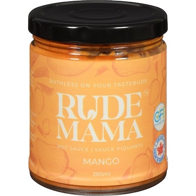RUDE MAMA Hot Sauce Mango 285 ml, $3.86/100ml