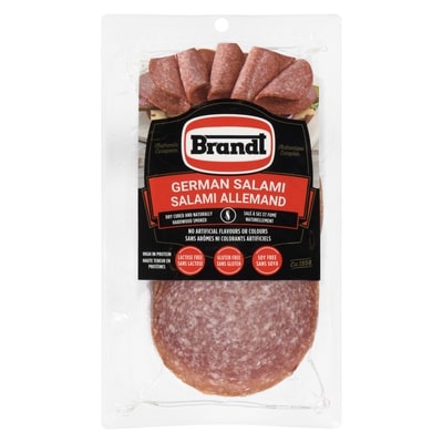 Brandt Salami allemand 125 g, 5,19 $/100g
