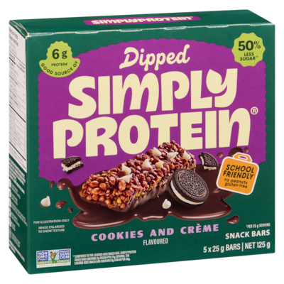 Dipped Bars Cookies & Crème Flavoured
