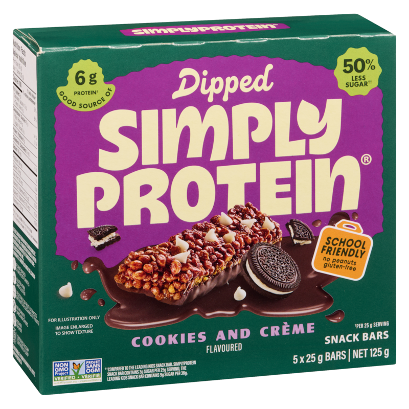 Dipped Bars Cookies & Crème Flavoured