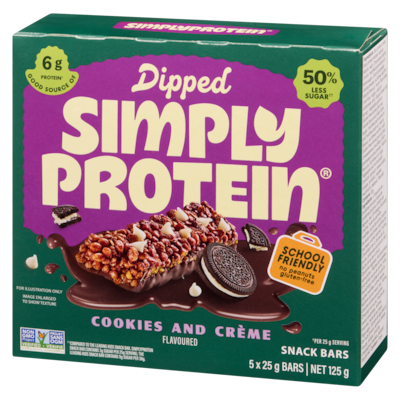 Dipped Bars Cookies & Crème Flavoured