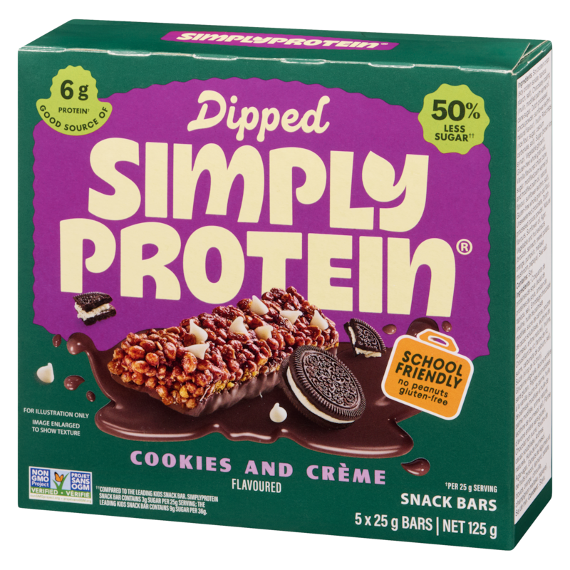 Dipped Bars Cookies & Crème Flavoured