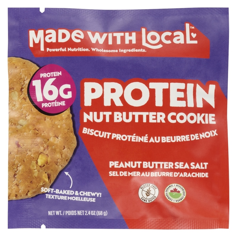 Protein Nut Butter Cookie Peanut Butter Sea Salt