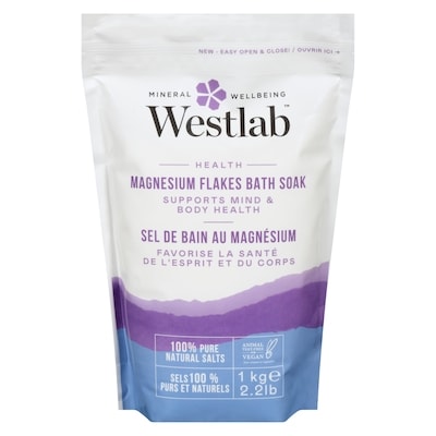 Westlab Magnesium Flakes Bath Soak Salt 1030 g, $0.68/100g