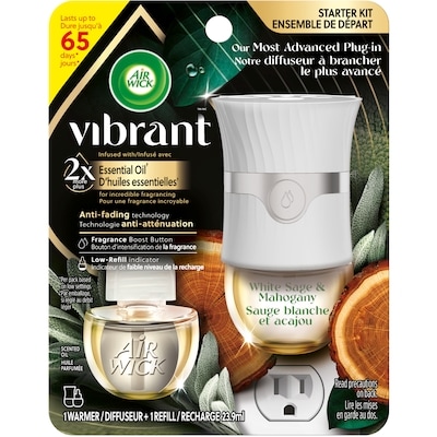 Air Wick Scented Oil - Kit - Pulse Vibrant™ - White Sage And Mahogany 23.9 ml, $41.84/100ml
