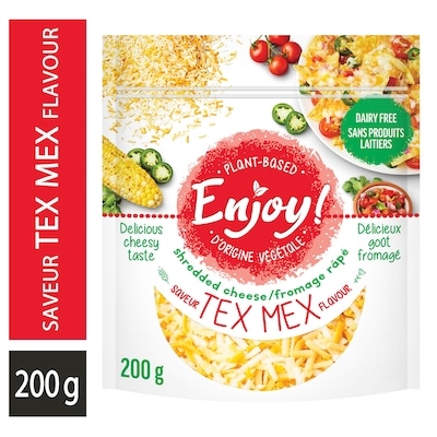 Enjoy Life Fromage râpé de type tex mex sans produits laitiers 200 g, 3,25 $/100g