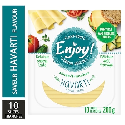 Enjoy Life Dairy-Free Havarti Style Slices 200 g, $3.25/100g