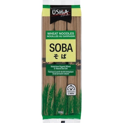 Ushia Nouilles au sarrasin soba 283 g, 1,02 $/100g