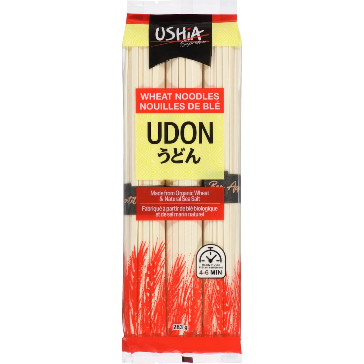 Ushia Nouilles de blé udon 283 g, 1,02 $/100g