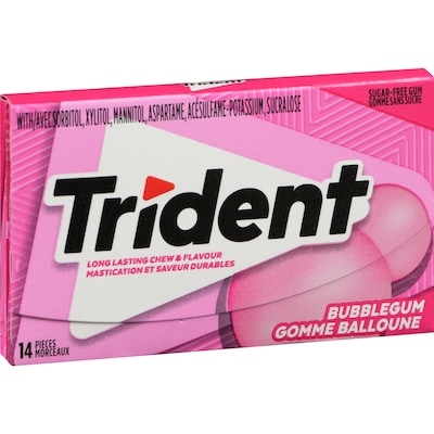 Gomme sans sucre gomme balloune, cas