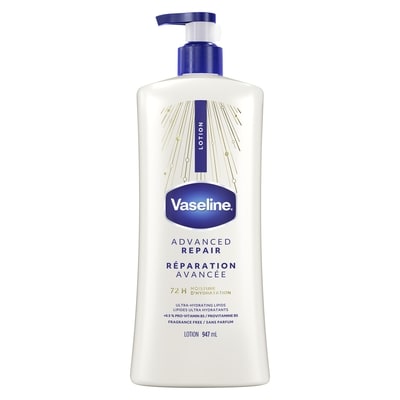 Vaseline Intensive Care Advanced Repair Unscented Body Lotion 947 ml, $1.79/100ml