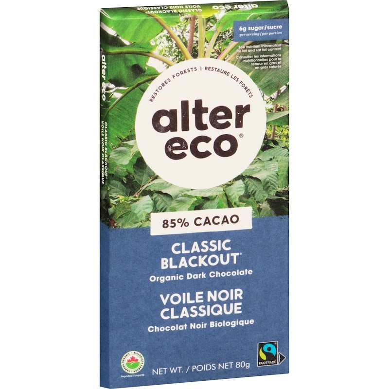 Organic Dark Chocolate Classic Blackout