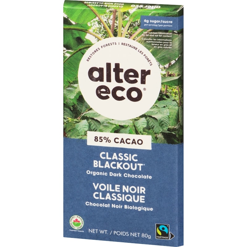 Organic Dark Chocolate Classic Blackout