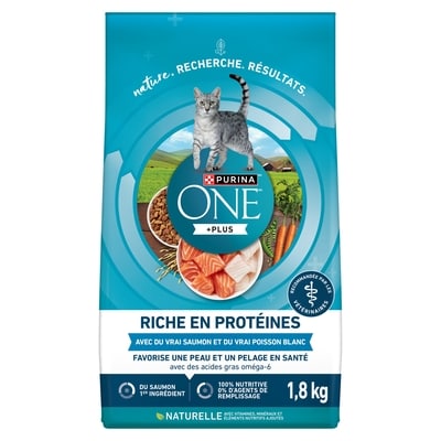 Purina ONE +plus nourriture sèche pour chats 1.8 kg, 0,83 $/100g