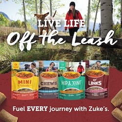 ZUKES Zuke's Lil' Links Chicken and Apple Recipe Training Treats