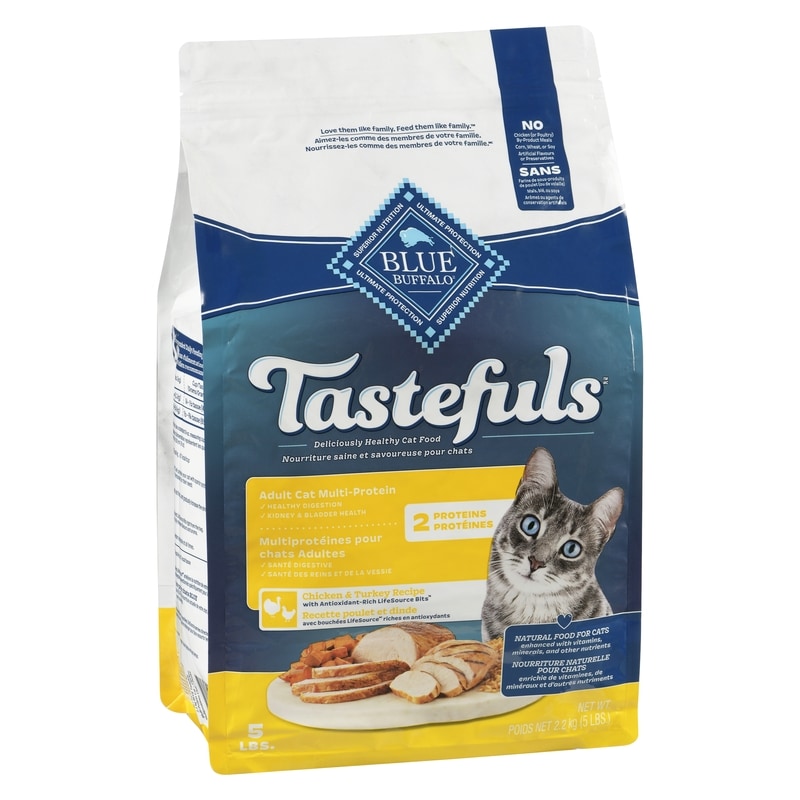 Tastefuls Natural Food For Cats Chicken & Turkey Recipe