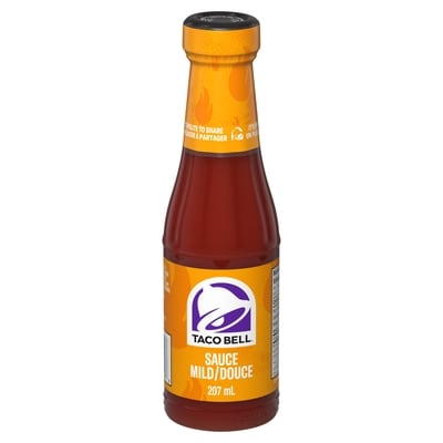 Taco Bell Sauce douce, bouteille 207 ml, 2,17 $/100ml