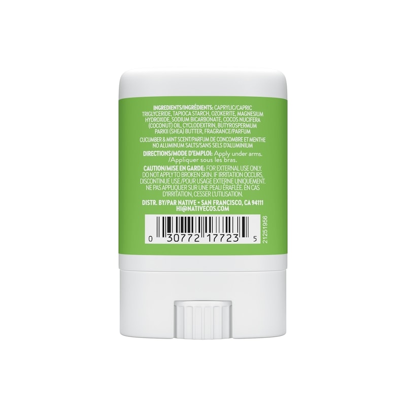 Aluminum Free Deodorant, Cucumber & Mint