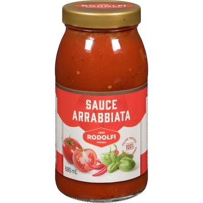 RODOLFI Tomato Sauce With Chili Sauce Arrabbiata 680 ml, $0.95/100ml