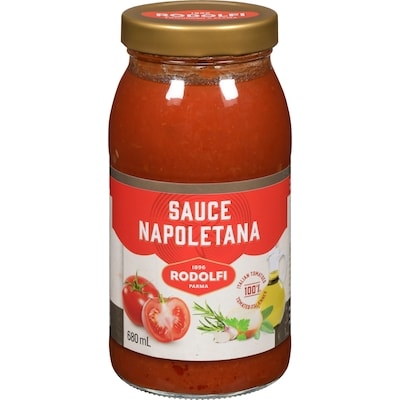 RODOLFI Sauce Napoletana Tomato Sauce Flavoured 680 ml, $0.95/100ml
