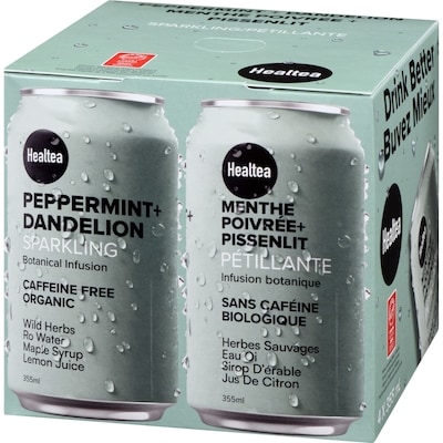Infusion pétillantes menthe poivrée + pissenlit