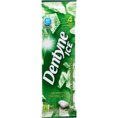 Dentyne Ice Sugar-Free Gum Spearmint 4 ea, $1.00/1ea