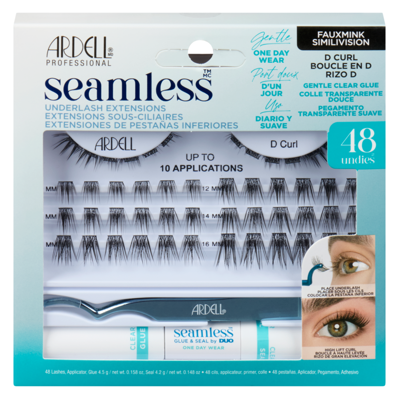 Underlash Extensions Faux Mink D Curl