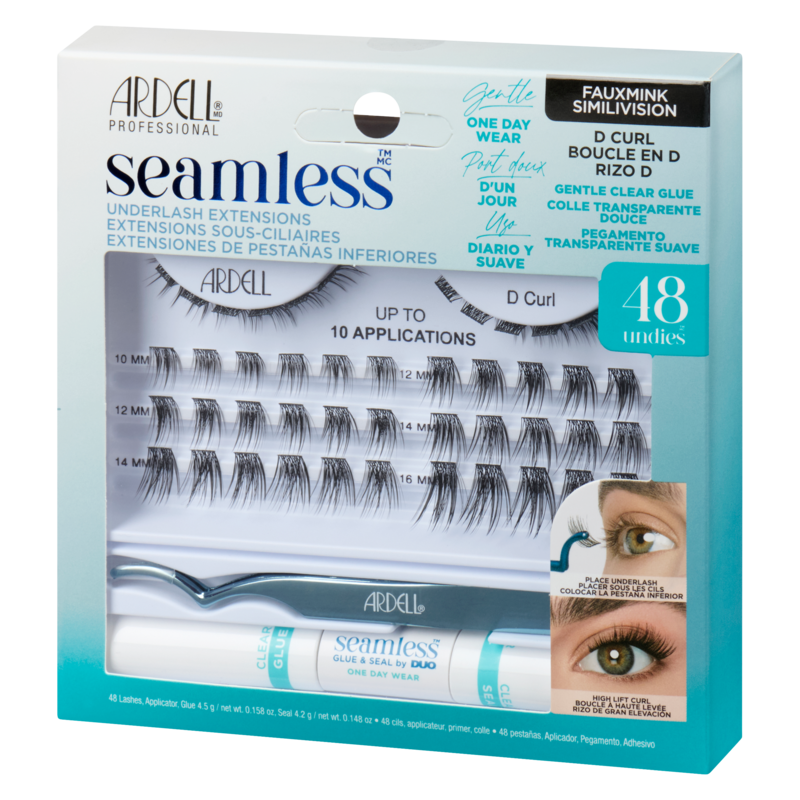 Underlash Extensions Faux Mink D Curl