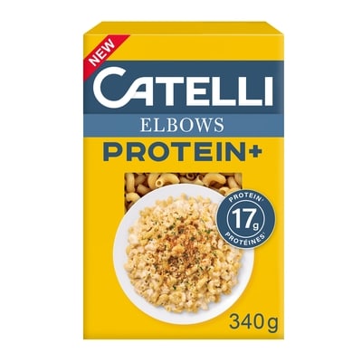 Catelli Protein+ White Pasta Made With Added Protein Elbows 340 g, $1.32/100g