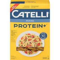 Catelli Protéines+ pâtes blanches avec protéines ajoutées penne 340 g, 1,32 $/100g