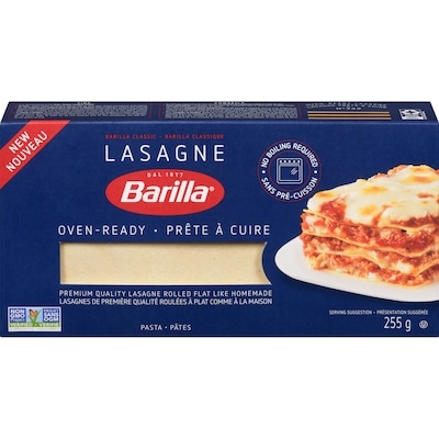 Barilla Oven-Ready Lasagne Pasta 255 g, $1.96/100g