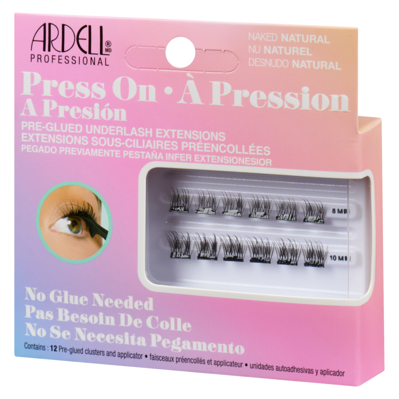 Pre-Glued Underlash Extensions Naked Natural