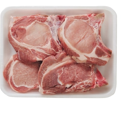 null Côtelettes de porc avec os 14,31 $/1kg 6,49 $/1lb
