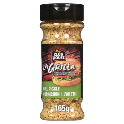 Club House La Grille Dill Pickle Flavoured Seasoning 165 g, $3.64/100g