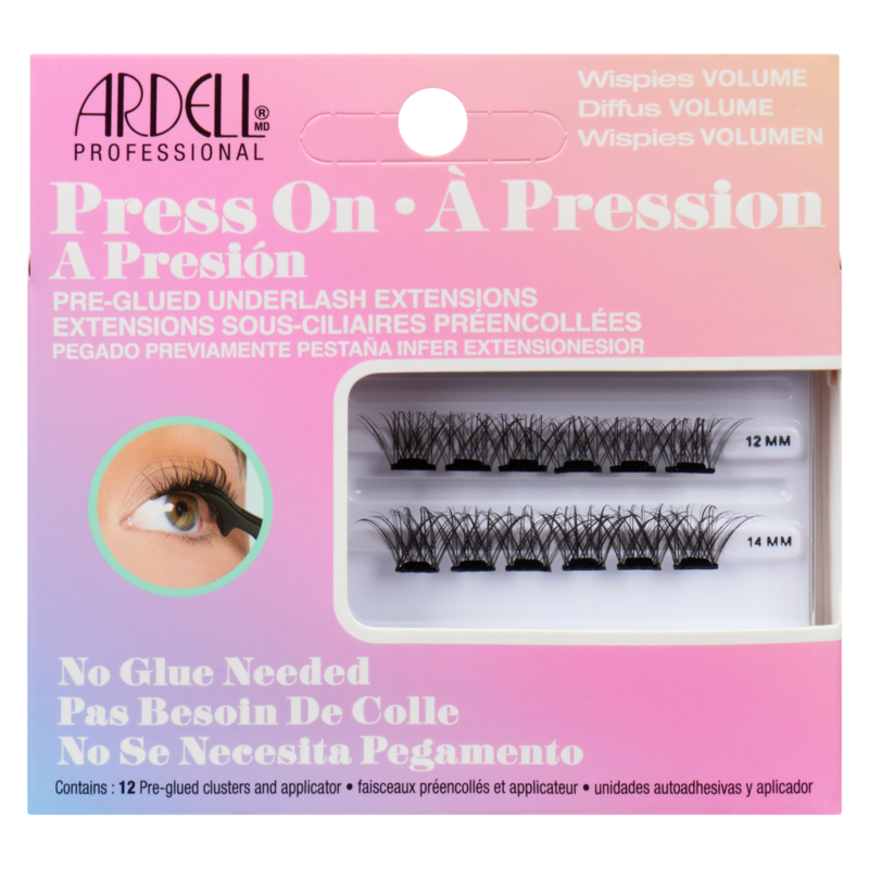 Pre-Glued Underlash Extensions Wispies Volume