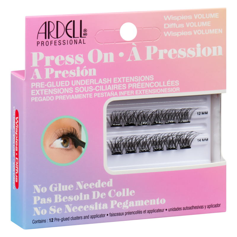 Pre-Glued Underlash Extensions Wispies Volume