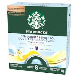 Starbucks Iced Double Espresso Vanilla For NESPRESSO VERTUO - 80 g