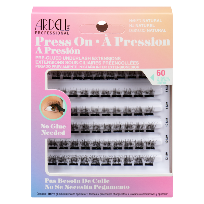 Pre-Glued Underlash Extensions Naked Natural