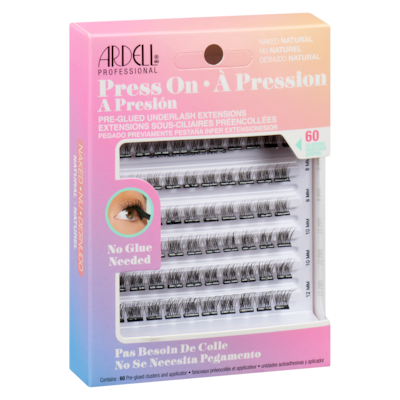 Pre-Glued Underlash Extensions Naked Natural