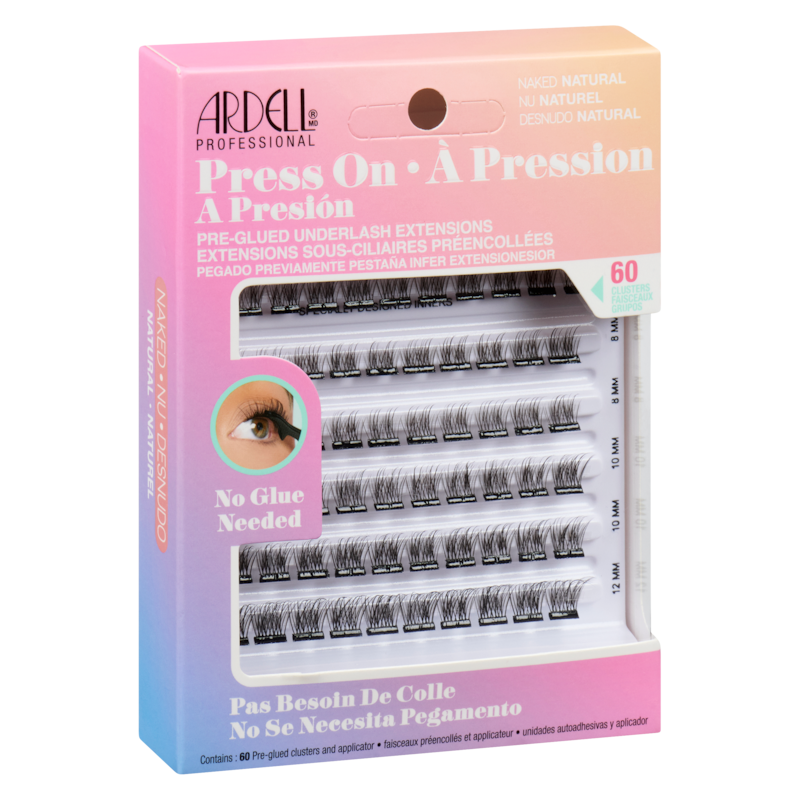 Pre-Glued Underlash Extensions Naked Natural