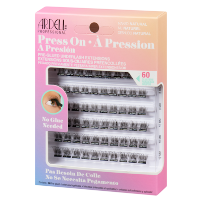 Pre-Glued Underlash Extensions Naked Natural
