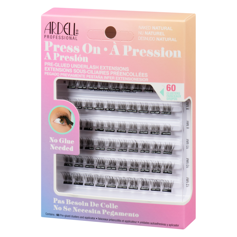 Pre-Glued Underlash Extensions Naked Natural