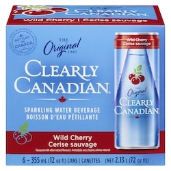 Sparkling Water Beverage Wild Cherry